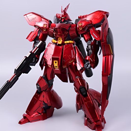 MSN-04 Sazabi Ver.Ka Special Coating / Electroplated Ver. (6631S) | Daban Model | 1/100 Scale Model Kit