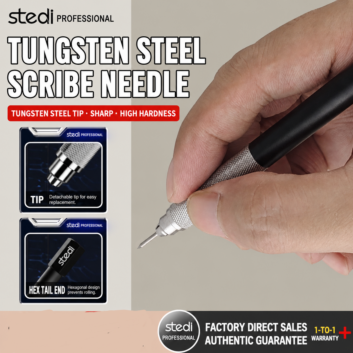 MS-23 Scribing Pen/ Tungsten Scriber| Stedi| Tool