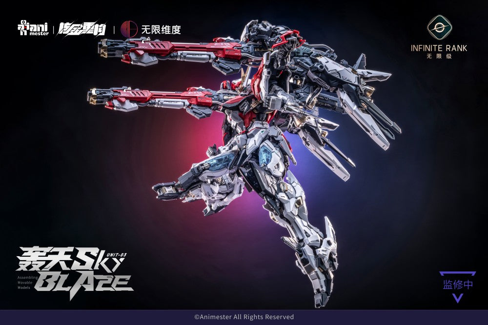 Sky Blaze – Crystal Envoy Unit-03 | Infinite Dimension | 1/72 [August Release]