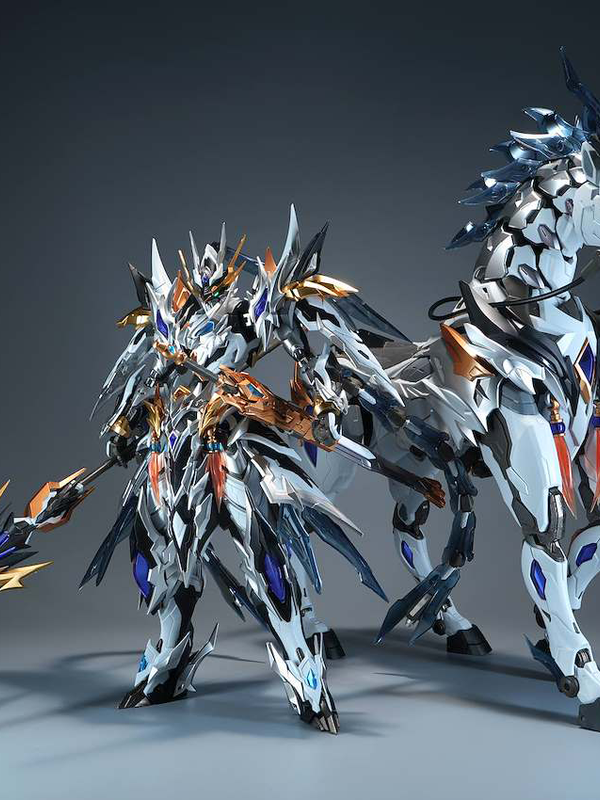 XH05W Zhao Yun & White Dragon Horse | Motor Nuclear | 1/72