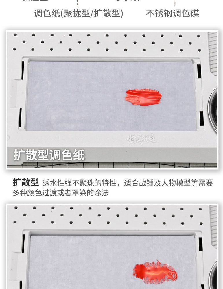 MS-127 (Upgraded Multi-functional Hand-painting Station / Moisturizing Palette 2.0) | Mode Play | Accessories