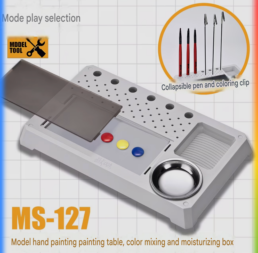 MS-127 (Upgraded Multi-functional Hand-painting Station / Moisturizing Palette 2.0) | Mode Play | Accessories