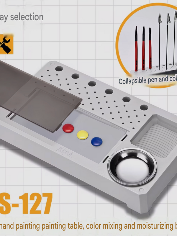 MS-127 (Upgraded Multi-functional Hand-painting Station / Moisturizing Palette 2.0) | Mode Play | Accessories