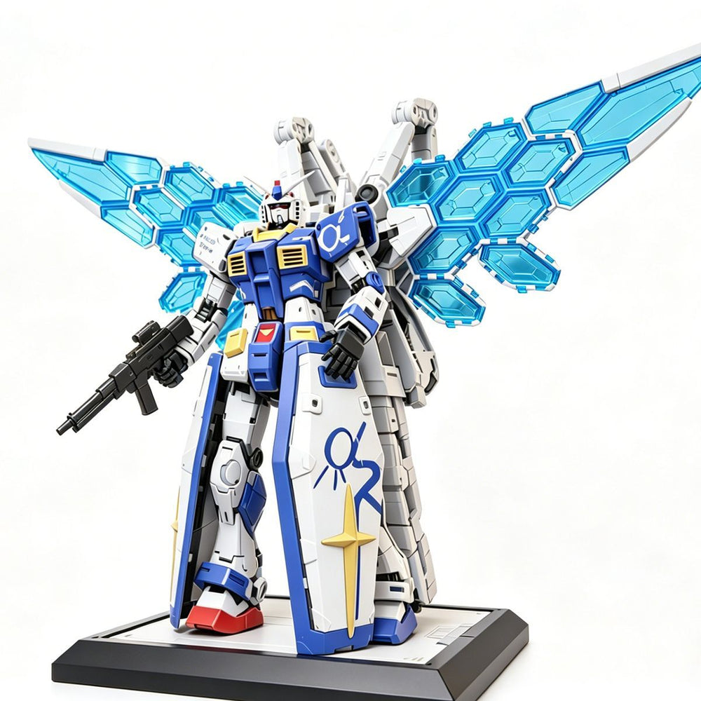 RG RX-78-2 Gundam 2.0 Jiulong Ver. With G.L.R.S.S. Feather Unit | Gao Gao | 1/144