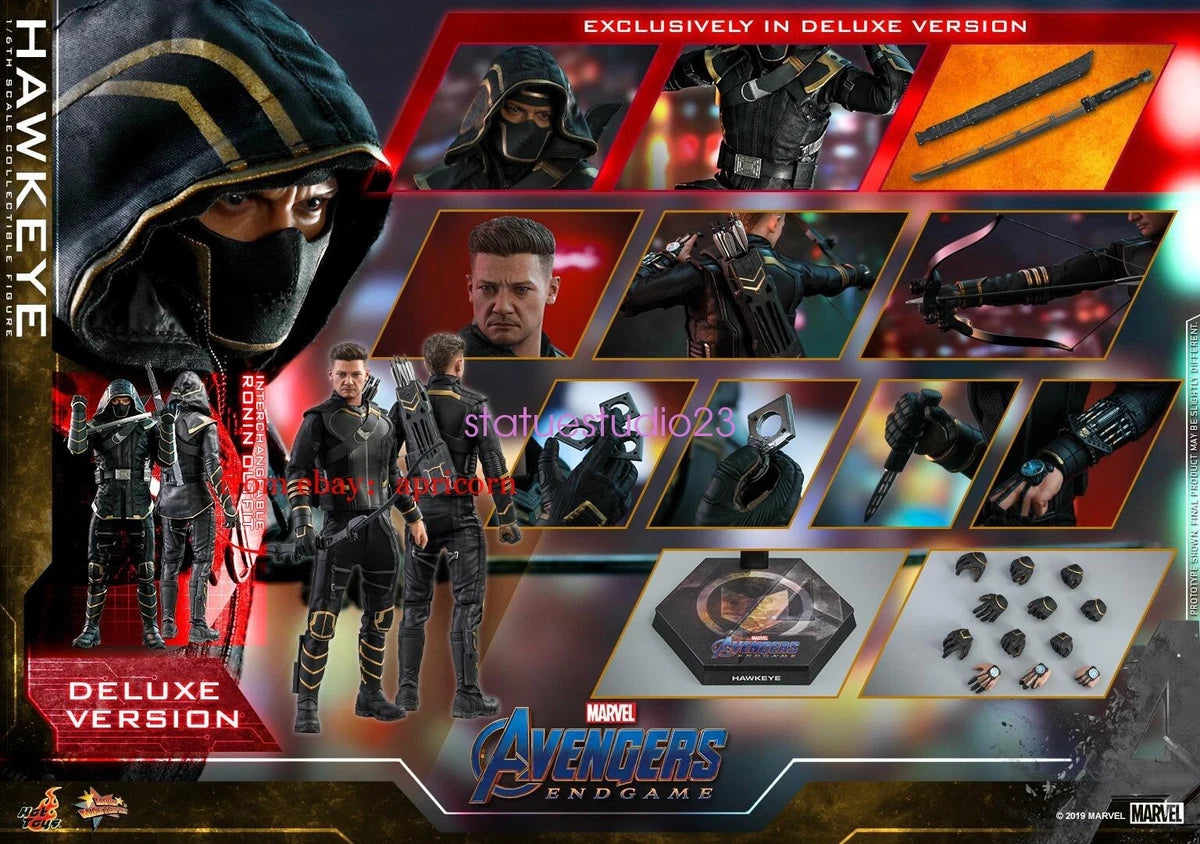 Hawkeye / Ronin 1/6 Scale Collectible Figure Deluxe Version (MMS532) | Hot Toys | Sixth Scale | Marvel Cinematic Universe
